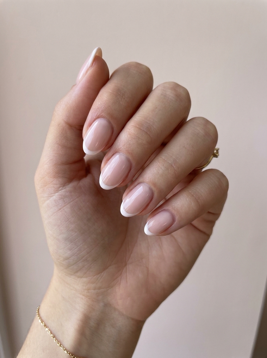 Milky Pink French Nails als Milky French Nägel Inspiration 2026